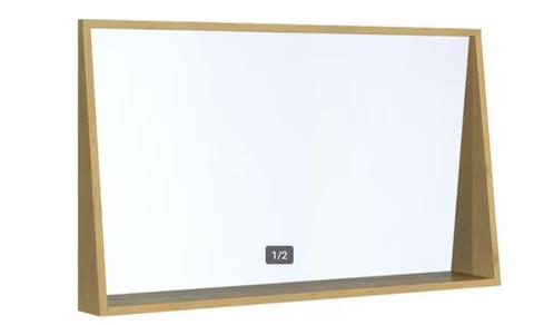 Allibert Jak Dover Spiegel 120 bij 70 cm NIEUW, Huis en Inrichting, Woonaccessoires | Spiegels, Nieuw, 100 tot 125 cm, Minder dan 100 cm