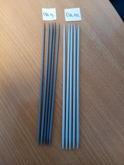 10 breinaalden 20 cm samen, Hobby en Vrije tijd, Breien en Haken, Gebruikt, Breien, Naald, Ophalen of Verzenden