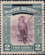 Noord-Borneo -AZGR.1- 1947 -Natuur - Vogels - Zwarte Kaketoe, Postzegels en Munten, Postzegels | Azië, Zuidoost-Azië, Verzenden