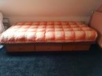 Oss: Bed met 3 opberglades en goed matras en deken, Ophalen, Gebruikt, Eenpersoons, Wit