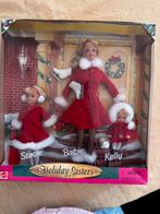 Barbie stacie kelly mattel 1999 holiday sisters kerst, Verzamelen, Ophalen of Verzenden, Zo goed als nieuw