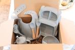 Kraamcadeau Serviesset Baby Kinderservies Auto Bord, Kinderen en Baby's, Kraamcadeaus en Geboorteborden, Ophalen of Verzenden