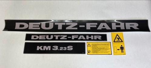 Deutz Fahr stickerset KM3.19s KM3.23s, Verzamelen, Stickers, Nieuw, Overige typen, Ophalen of Verzenden