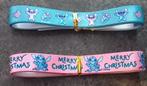 2 Disney Stitch Linten- Kerstmis en Cadeaus, Verzenden, Overige figuren, Nieuw, Overige typen