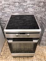 Prachtige RvS inductie fornuis van INVENTUM 50 cm breed, 45 tot 60 cm, Hete lucht, Ophalen of Verzenden, Zo goed als nieuw