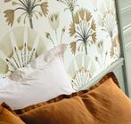 Caselio behang Elegance met waaiers, Verzenden, Minder dan 10 m², Wit