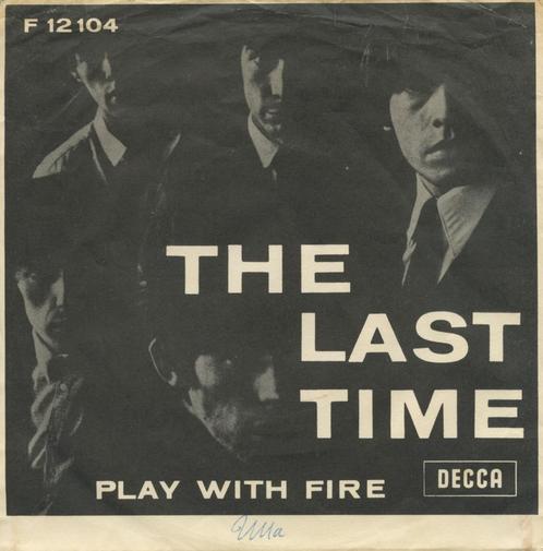 ROLLING STONES - Single THE LAST TIME (Denemarken), Cd's en Dvd's, Vinyl Singles, Gebruikt, Pop, Verzenden