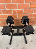 NIEUW! Adjustable Dumbbells set 2 x 32kg + rek €475, Ophalen of Verzenden, Nieuw, Dumbbell