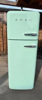 Smeg Retro Koelkast (Mintgroen) – Prachtige staat, Witgoed en Apparatuur, Ophalen, 200 liter of meer, 60 cm of meer, Zo goed als nieuw