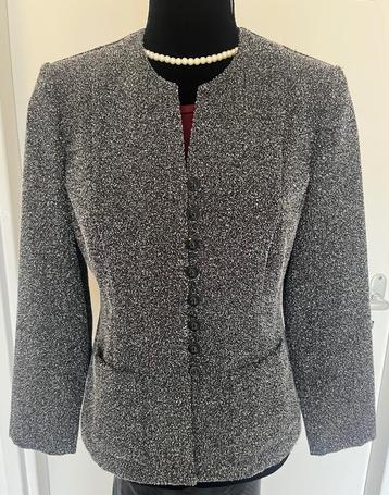 Vintage Dani Max petite blazer grijs gemeleerd maat m 38 beschikbaar voor biedingen