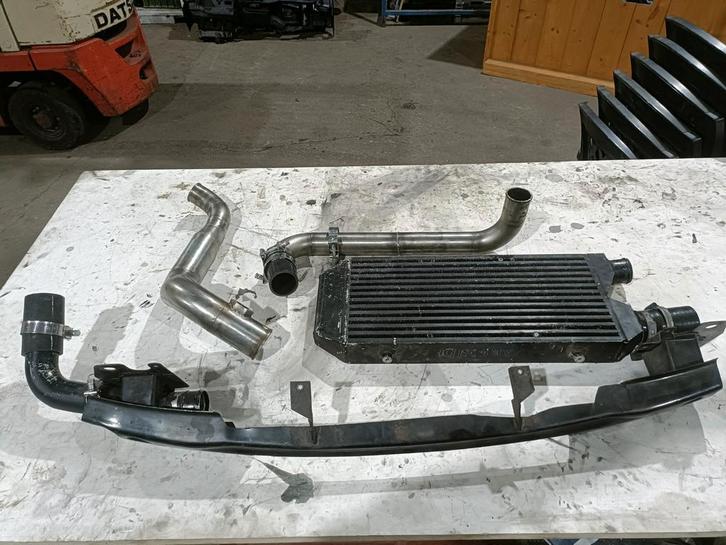 Darksside intercooler met rvs buizen, Auto-onderdelen, Motor en Toebehoren, Volkswagen, Nieuw, Ophalen of Verzenden