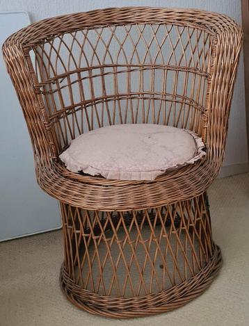 Rond Rieten Fauteuiltje