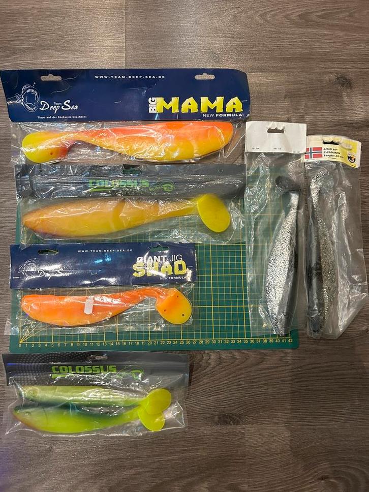 Groot shad voor mama snoek., Watersport en Boten, Hengelsport | Roofvissen, Nieuw, Werphengel, Ophalen of Verzenden