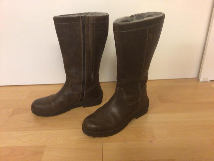 Human Nature Dameslaarzen Bontgevoerd - Goede Staat, Kleding | Dames, Schoenen, Gedragen, Hoge laarzen, Bruin, Ophalen of Verzenden