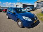 Dacia Sandero 1.2 Bj:2009 NAP!, Voorwielaandrijving, Gebruikt, Blauw, Origineel Nederlands