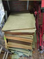 Partij ondervloer platen, Doe-het-zelf en Verbouw, Platen en Panelen, Ophalen, Gebruikt, Hout, Minder dan 20 mm