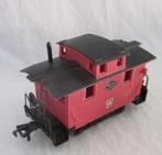 Fleischmann 1434 ATSF Caboose hO.  Zonder OVP, Hobby en Vrije tijd, Modeltreinen | H0, Gebruikt, Gelijkstroom, Fleischmann, Wagon