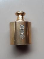 gewichtje 1 ons - gewichten (H1), Antiek en Kunst, Antiek | Koper en Brons, Ophalen of Verzenden, Koper