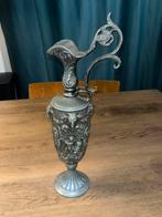 Italiaanse tinnen kruik karaf peltrato tin antiek vintage, Antiek en Kunst, Ophalen of Verzenden