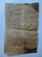 Bijbel manuscript perkament 2 Koningen 1200-1225  Italie, Verzenden