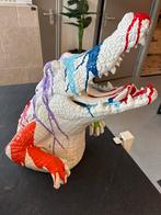 Te koop deco art krokodil beeld, Ophalen of Verzenden, Nieuw