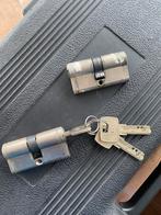 2 zelfde cylinders met 3 sleutels SKG***, Ophalen of Verzenden