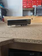 989 herpa zwarte zijlen oplegger, Ophalen of Verzenden, Zo goed als nieuw, Bus of Vrachtwagen, Herpa
