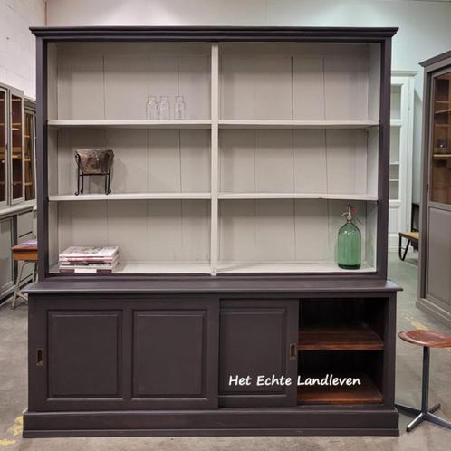 Vintage boekenkast / #4576, Huis en Inrichting, Kasten | Buffetkasten, Gebruikt, Minder dan 100 cm, 25 tot 50 cm, Ophalen of Verzenden