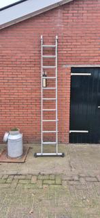 Aluminium Ladder - 2 tot 4 meter, Doe-het-zelf en Verbouw, Ladders en Trappen, Gebruikt, Ophalen of Verzenden, Ladder, Opvouwbaar of Inschuifbaar