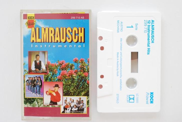 Almrausch - Instrumental   - Cassettebandje, Cd's en Dvd's, Cassettebandjes, Zo goed als nieuw, Origineel, 1 bandje, Verzenden