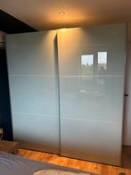 Kast met schuifdeuren, Huis en Inrichting, Ophalen, Zo goed als nieuw, 25 tot 50 cm, 200 cm of meer