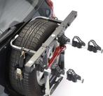 mottez a500p fietsendrager voor reservewiel, Auto diversen, Fietsendragers, Ophalen, 3 fietsen of meer, Nieuw, Achterklepdrager