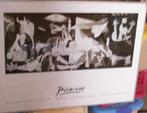 Ingelijste lijst met glas repro Picasso, Ophalen of Verzenden
