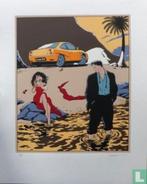 gezocht litho Jan Bosschaert fiat coupe, Ophalen of Verzenden