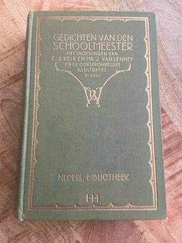 Gedichten van den schoolmeester beschikbaar voor biedingen