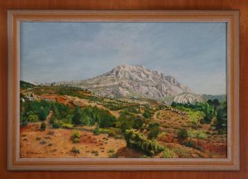 G.J. Kuiper (1926-2013) - De Mont St. Victoire beschikbaar voor biedingen