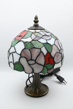 Tiffany tafel lamp 2 stuks, Ophalen of Verzenden, Zo goed als nieuw, Glas, Minder dan 50 cm