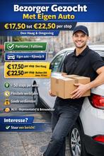Bezorger gezocht met eigen auto – tot €22,50 per stop, Vacatures, Variabele uren, Overige niveaus, Starter, Overige vormen