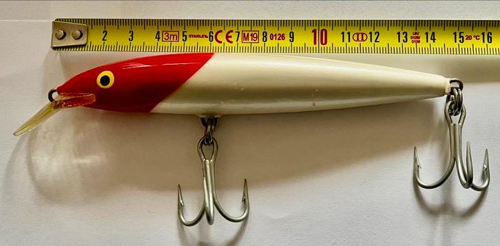 Rapala Floating Magnum 14 Finland - Redhead - Gebruikt, Watersport en Boten, Hengelsport | Roofvissen, Gebruikt, Ophalen of Verzenden