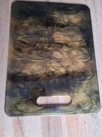 Epoxy snijplankzwart en goud, Ophalen of Verzenden, Nieuw