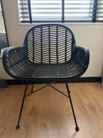 Mooie zwarte rieten stoel, Ophalen, Zo goed als nieuw, Zwart, Eén
