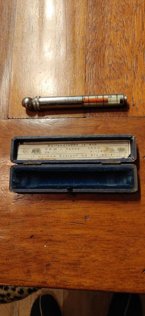 Bandenspanningsmeter antiek, Auto-onderdelen, Banden en Velgen, Band(en), Zomerbanden, Nieuw, Ophalen of Verzenden