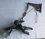 verlichting bronzen engelenlamp, Ophalen