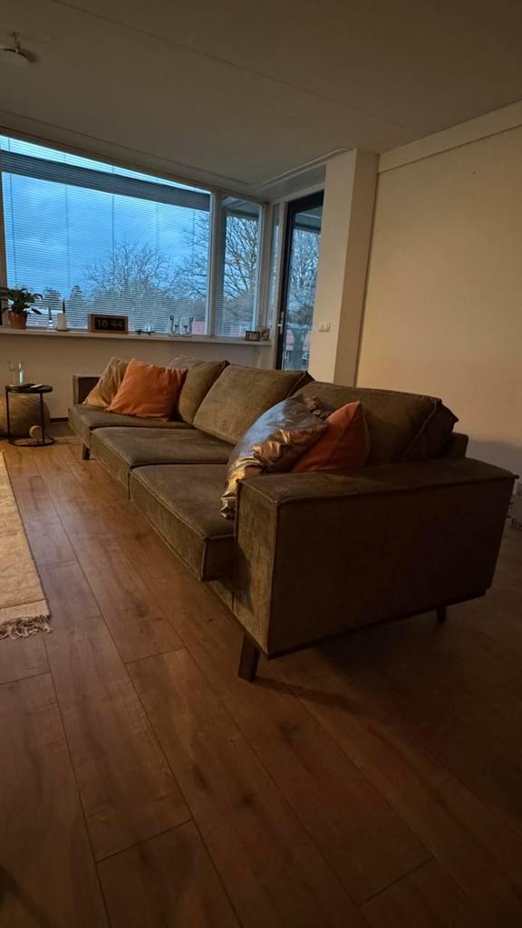 Ruime 4-zitsbank Verona, Huis en Inrichting, Banken | Bankstellen, Zo goed als nieuw, Rechte bank, Vierpersoons of meer, 250 tot 300 cm