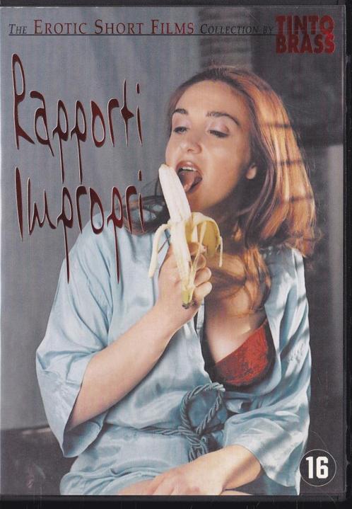 Tinto Brass - Rapporti impropri ֎ Vicori di Stefano, Cd's en Dvd's, Dvd's | Filmhuis, Italië, Vanaf 16 jaar, Ophalen of Verzenden