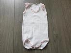 Witte badstoffen mouwloze romper maat 62 ~ TH2034, Ophalen of Verzenden, Gebruikt, Meisje, Nacht- of Onderkleding