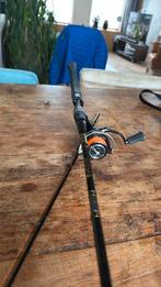 Westin W3 Dropshot 198cm Daiwa Feugo LT 2000 Molen. + extra, Ophalen of Verzenden, Zo goed als nieuw, Complete set