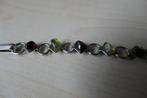 Armband met echte granaat en peridoot stenen, Ophalen of Verzenden, Nieuw