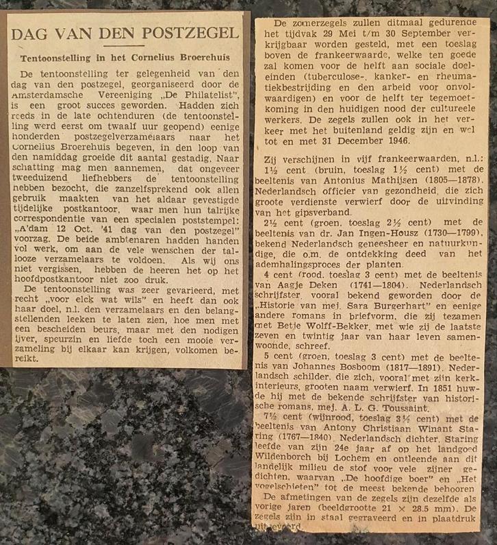 Klassieke Maximumkaarten 1941, Postzegels en Munten, Postzegels | Nederland, Ophalen of Verzenden