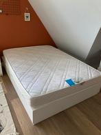 Prachtig Nordli bed met 6 lades te koop!, Huis en Inrichting, Ophalen, Gebruikt, Wit, Tweepersoons